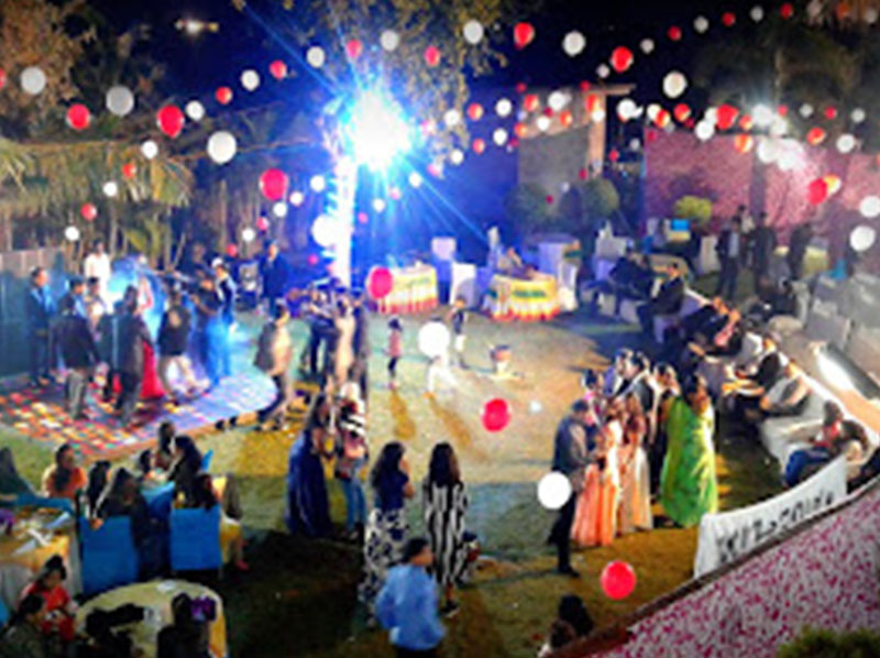 Outdoor event on Vatika's lawn