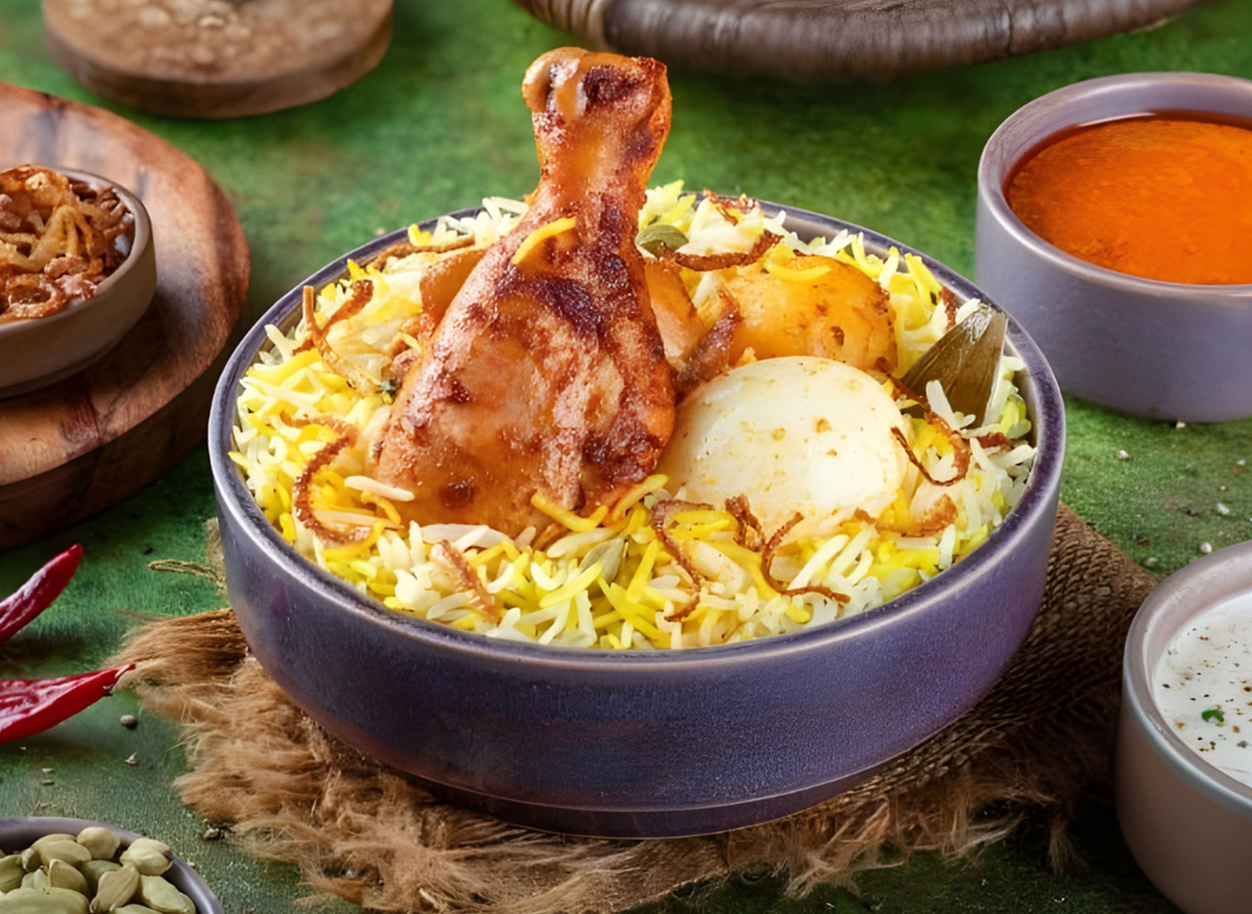 Biryani and Rice