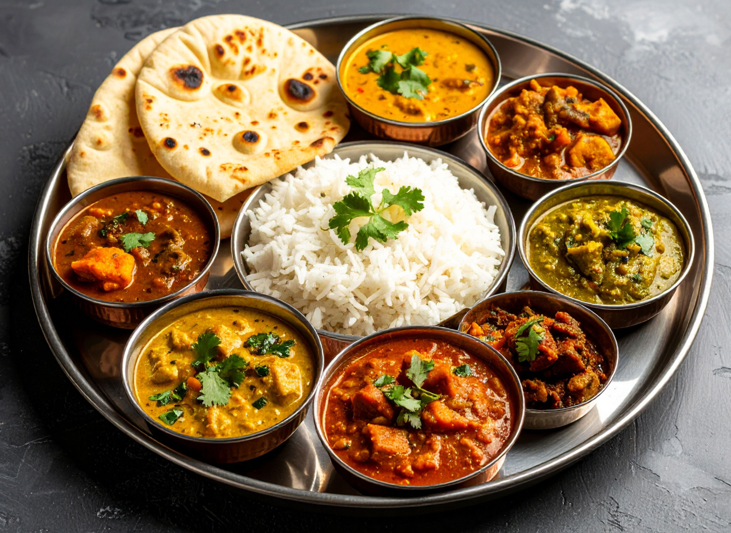 Breads and Thali