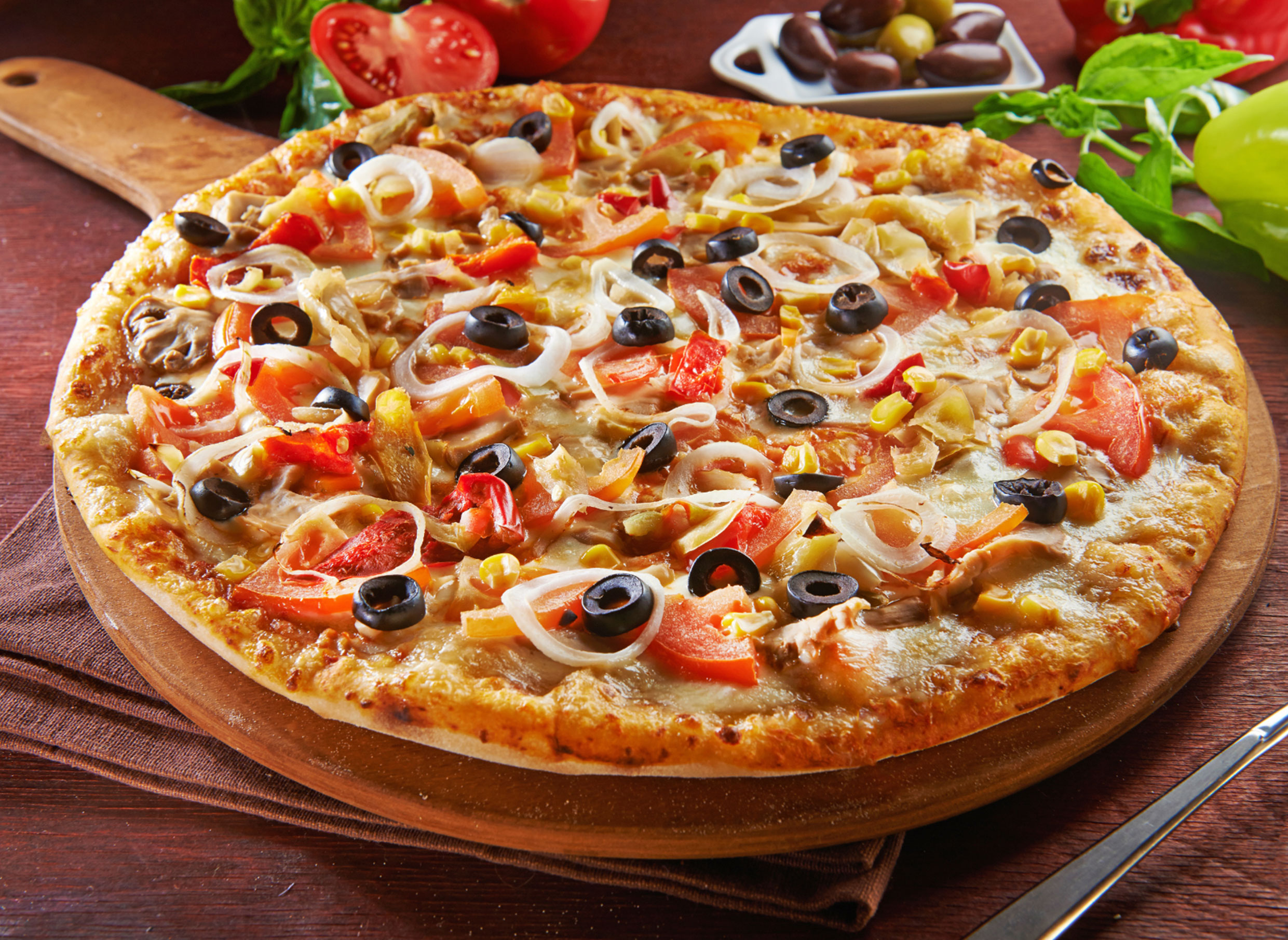 Pizza and Sandwiches